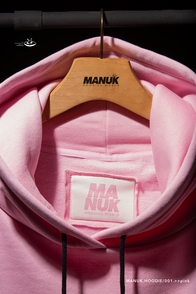 MANUK.HOODIE/001.>>Pink
